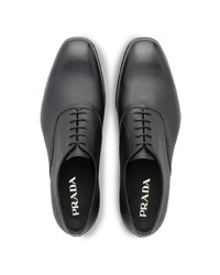 Prada Saffiano Leather Oxford Shoes