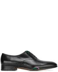 Salvatore Ferragamo Printed Detail Oxford Shoes