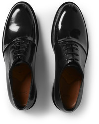 Paul Smith Shoes Accessories Isaac Glossed Leather Oxford Shoes