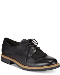 Clarks Somerset Griffin Mabel Oxford Flats