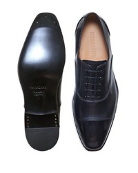 Ferragamo Tonal Toecap Leather Oxford Shoes