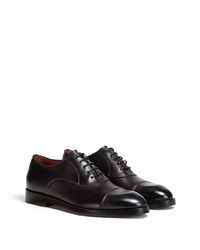 Zegna Torino Leather Oxford Shoes