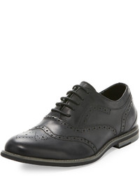 Joe's Jeans Trail Wing Tip Leather Oxford Black