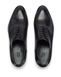 Zegna Vienna Leather Oxford Shoes