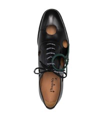 Off-White X Churchs Meteor Holes Leather Oxford Shoes