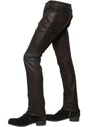 John Varvatos 17cm Skinny Stretch Nappa Leather Pants