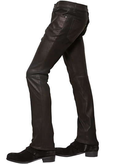 john varvatos leather pants