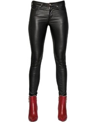 Diesel Bonded Stretch Leather Pants