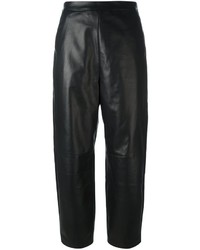 Neil Barrett Leather Cropped Pants