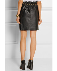 ADAM by Adam Lippes Adam Lippes Belted Leather Mini Skirt