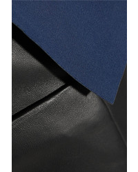 Balenciaga Asymmetric Leather Skirt