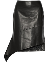 Reed Krakoff Asymmetric Leather Skirt