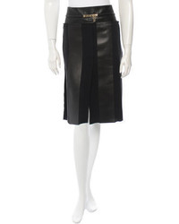 Celine Cline Leather Skirt W Tags