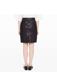 Club Monaco Lana Leather Skirt