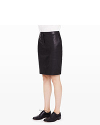Club Monaco Lana Leather Skirt