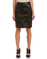 Antonio Melani Cofield Leather Pencil Skirt