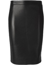 Dsquared2 Leather Pencil Skirt, $456 | farfetch.com | Lookastic.com