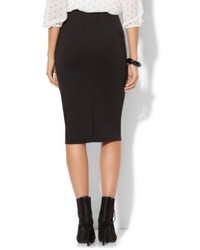 New York & Co. Faux Leather Front Pencil Skirt