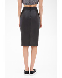 Forever 21 Faux Leather Pencil Skirt