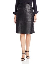 French Connection Rocker Leather Skirt