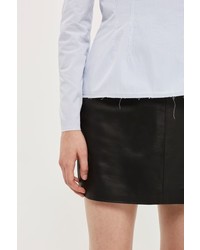 Boutique Leather Mini Pencil Mini Skirt