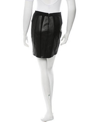 Helmut Lang Leather Panel Skirt