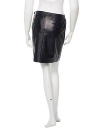 Ralph Lauren Black Label Leather Pencil Skirt W Tags