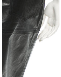 D&G Leather Skirt