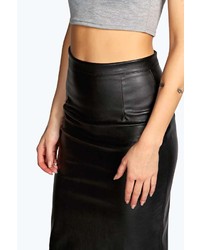 Boohoo Marisa Faux Leather Pencil Skirt