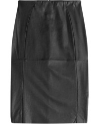 McQ by Alexander McQueen Mcq Alexander Mcqueen Faux Leather Pencil Skirt
