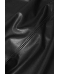 Boutique Midi Leather Split Skirt