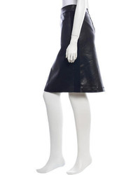 Prada Sport Leather Skirt