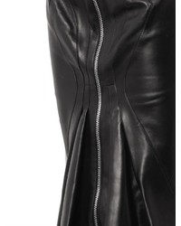 Givenchy Zip Back Leather Pencil Skirt