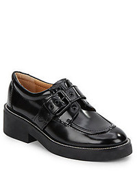 Ash Nikita Leather Platform Loafers