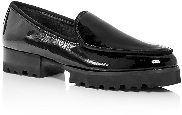 Donald J Pliner Donald Pliner Elen Patent Leather Platform Loafers ...