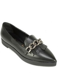 Summit Elena Fringed Platform Loafer