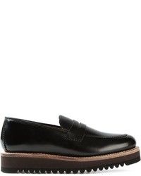 Grenson Platform Penny Loafers