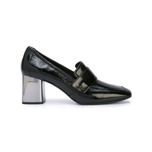 Casadei Mid Heel Loafers, $1,049 | farfetch.com | Lookastic
