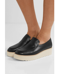 Vince Zeta Leather Platform Loafers