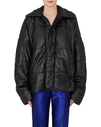 Haider Ackermann Quilted Leather Puffer Coat