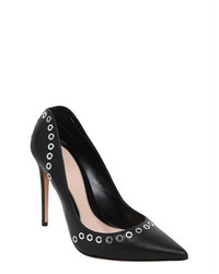 Alexander McQueen 105mm Eyelets Leather Pumps