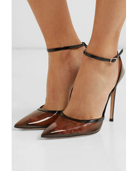 Gianvito Rossi 110 Pvc And Patent Leather Pumps