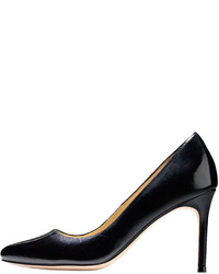 Cole Haan Bethany Almond Toe Leather Pump Black