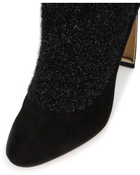 Nicholas Kirkwood Black Lola Pearl 105 Sock Boots