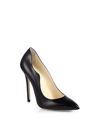 Brian Atwood Besame Patent Leather Pumps Black