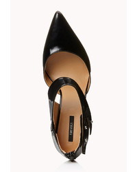 Forever 21 City Chic Faux Leather Pumps
