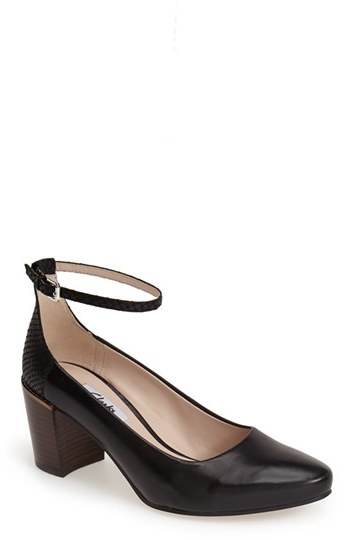 clarks ankle strap shoes