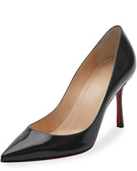 Christian Louboutin Decoltish Patent 85mm Red Sole Pump