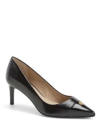 Tory Burch Fairford Leather Pointy Toe Pump
