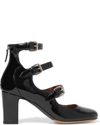 Tabitha Simmons Ginger Patent Leather Pumps Black